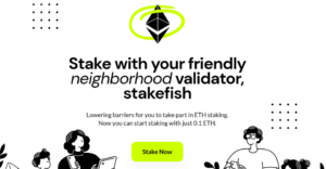 ステークフィッシュ(stakefish)、テスト版のプロダクトテストを実施中