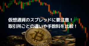 仮想通貨取引所のスプレッドには要注意！サービスごとの違いや手数料を比較