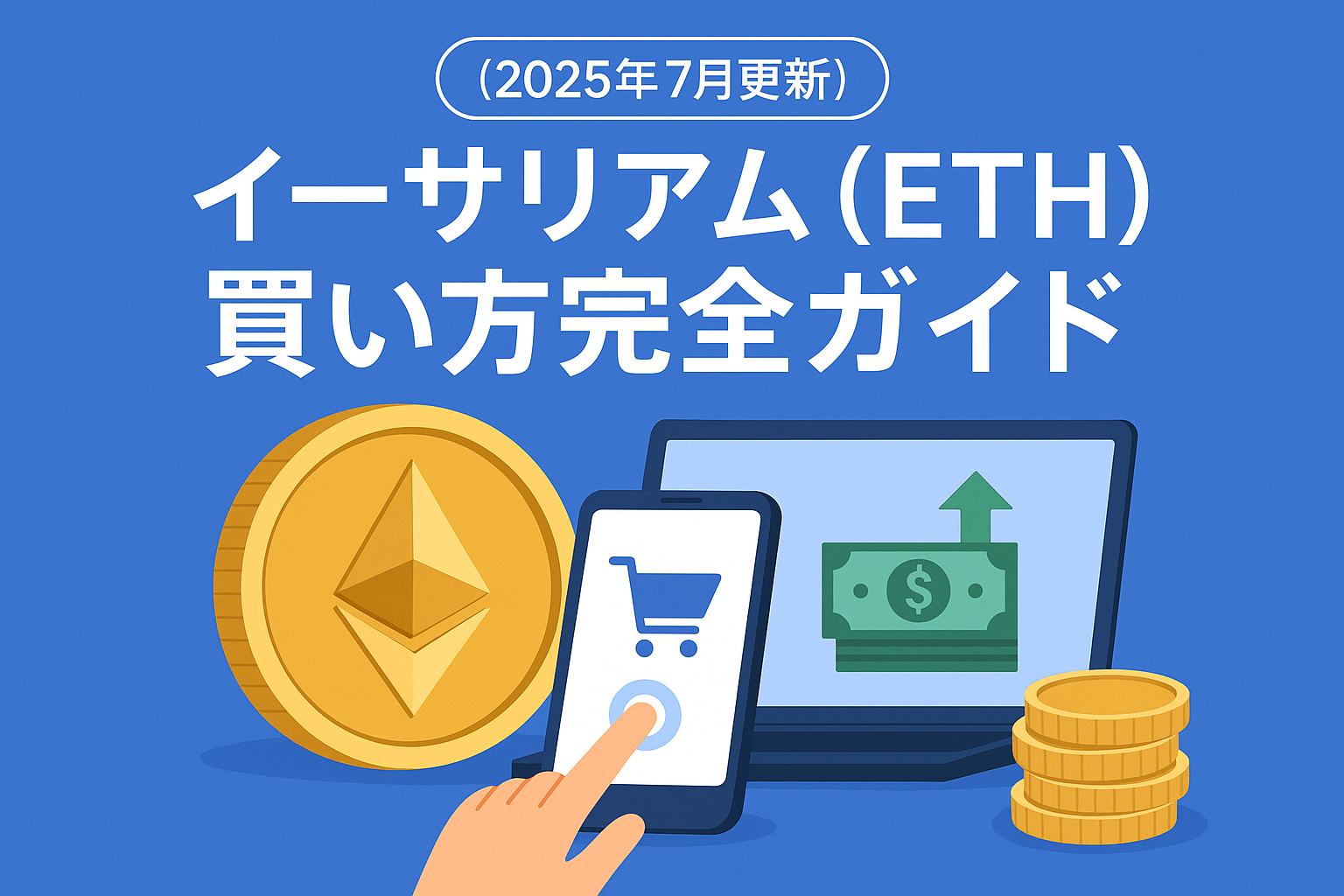 【2025年7月更新】イーサリアム(ETH)買い方完全ガイド