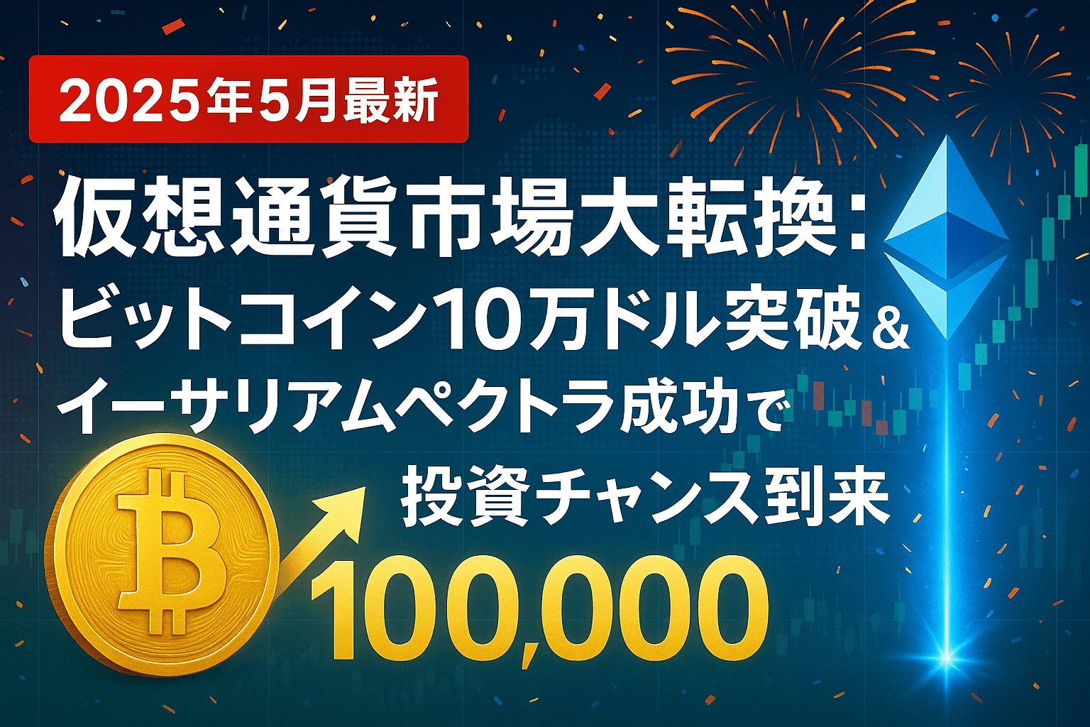 【2025年5月】仮想通貨バブル再来か?