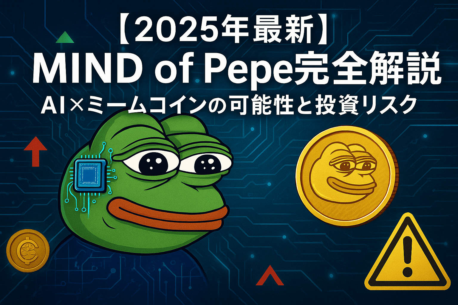 【2025年最新】MIND of Pepe完全解説:AI×ミームの可能性とリスク
