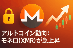 🔒 アルトコイン動向：モネロ（XMR）が急上昇