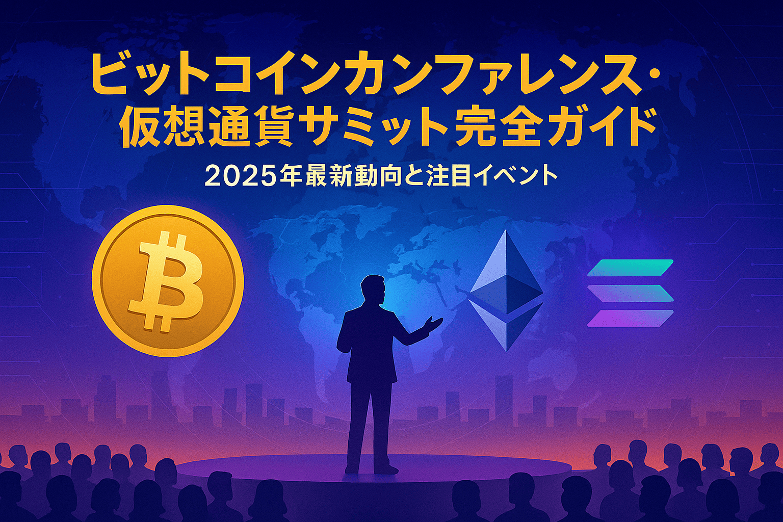 ビットコインカンファレンス・仮想通貨サミット完全ガイド:2025年最新動向と注目イベント