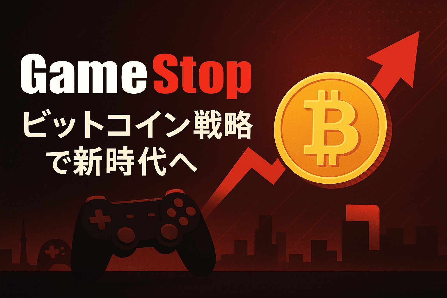 GameStop、ビットコイン戦略で新時代へ