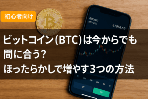 【初心者向け】ビットコイン(BTC)は今からでも間に合う？徹底解説！