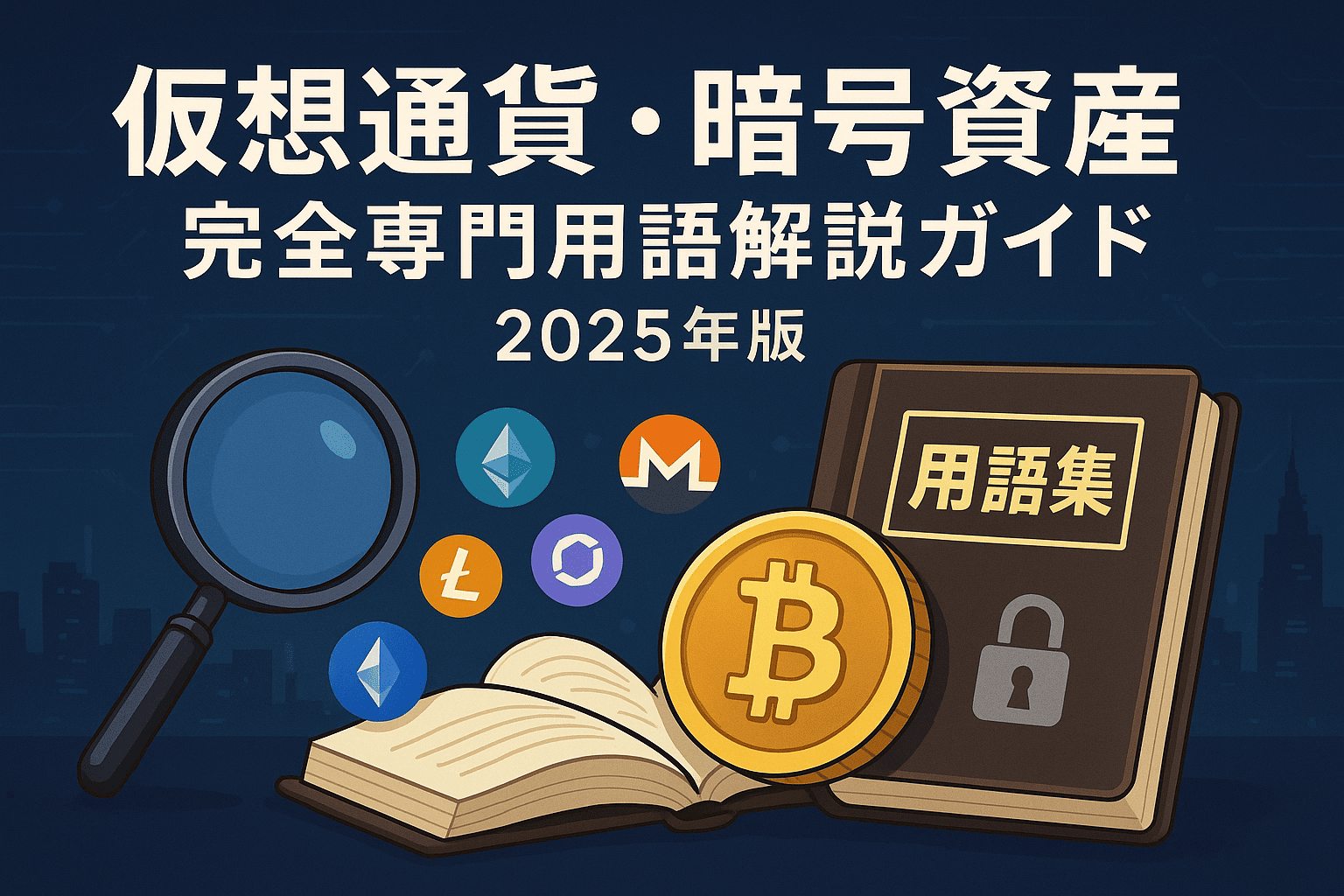 仮想通貨・暗号資産 完全専門用語解説ガイド 2025年版