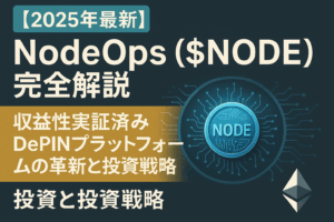 【2025年7月最新】NodeOps ($NODE) 完全解説：収益性実証済みDePINプラットフォームの革新と投資戦略