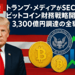 【独占速報】トランプ・メディアがSEC承認でビットコイン財務戦略開始!3,300億円調達の全貌