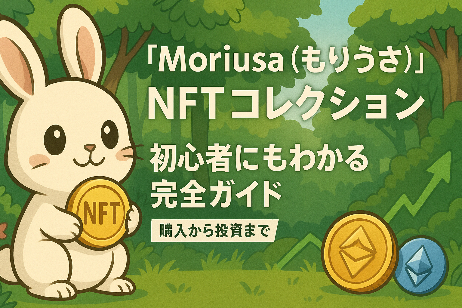 「Moriusa(もりうさ)」NFT コレクション完全ガイド - 初心者にもわかる購入から投資まで