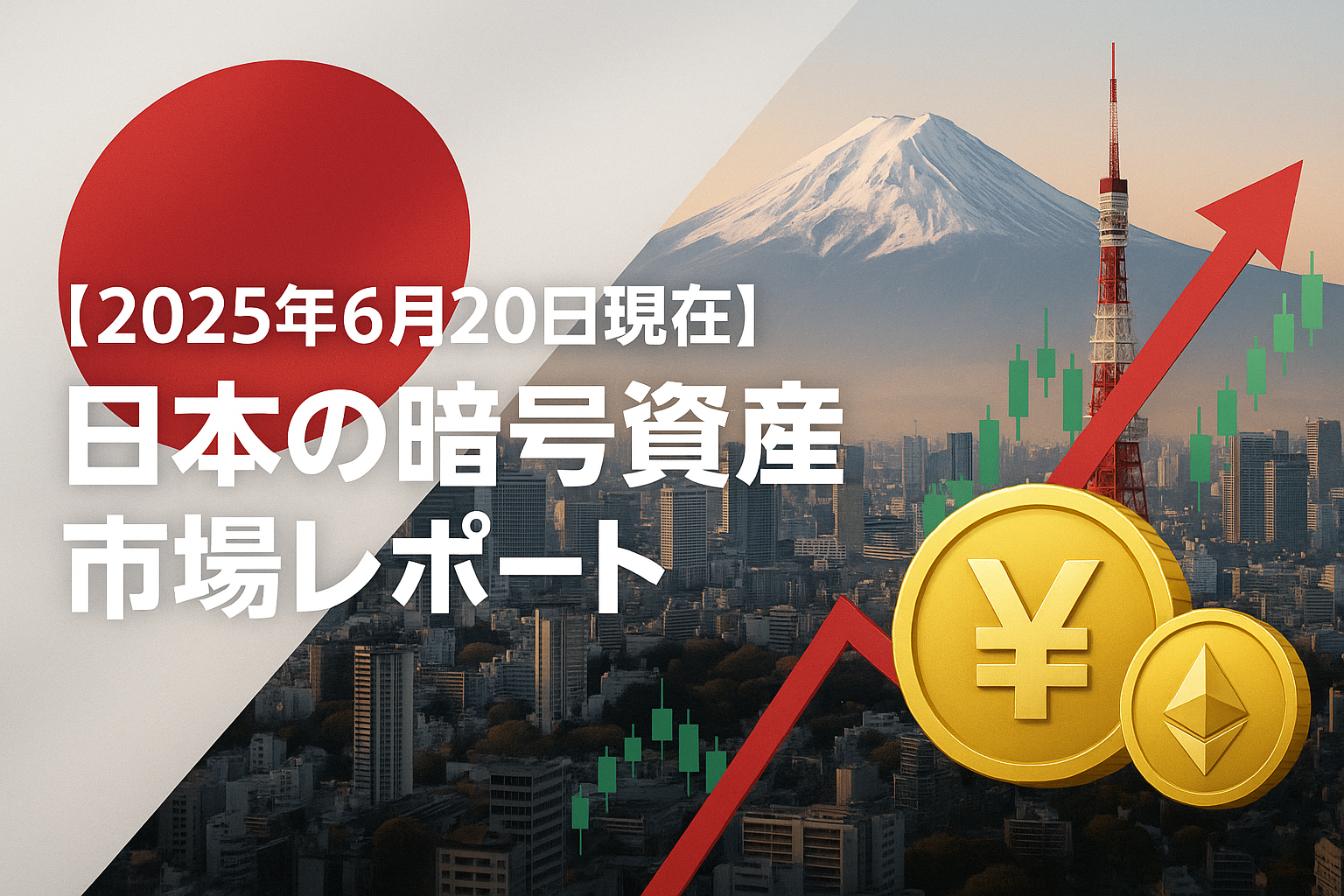 【2025年6月20日現在】日本の暗号資産市場レポート!時価総額472兆円の健全性と投資戦略を徹底解説