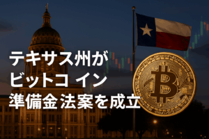 🚨速報！テキサス州がビットコイン準備金法案を成立
