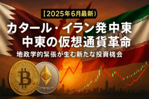 【2025年6月最新】カタール・イラン発・中東の仮想通貨革命：地政学的緊張が生む新たな投資機会