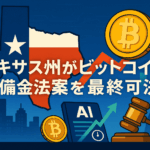 テキサス州ビットコイン準備金法案 - 署名完了!全米3番目のBTC保有州が誕生
