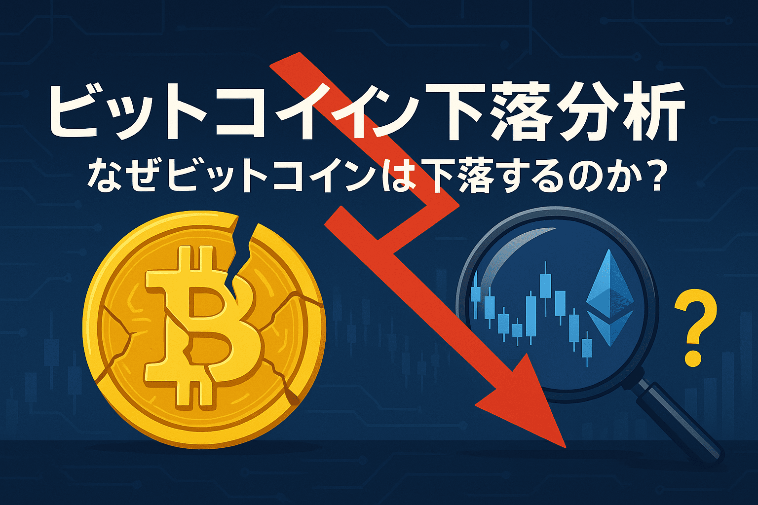 なぜビットコインは下落するのか？初心者でもわかる価格変動の理由と対策