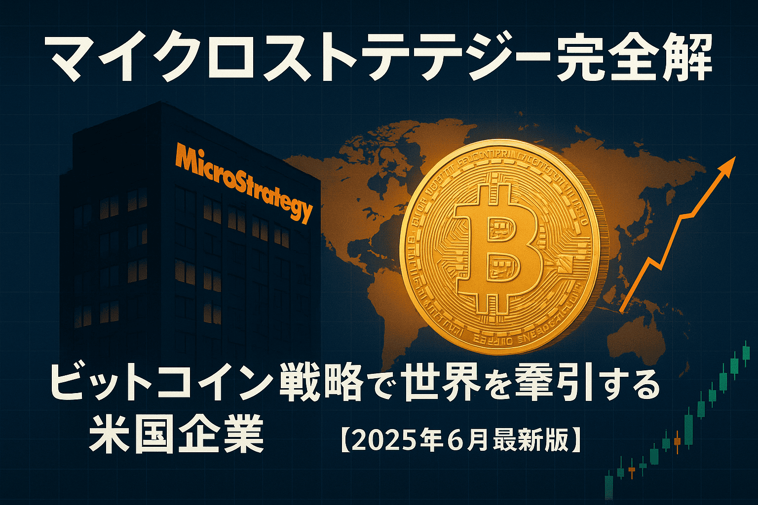 マイクロストラテジー完全解説【2025年6月最新版】：ビットコイン戦略で世界を牽引する米国企業