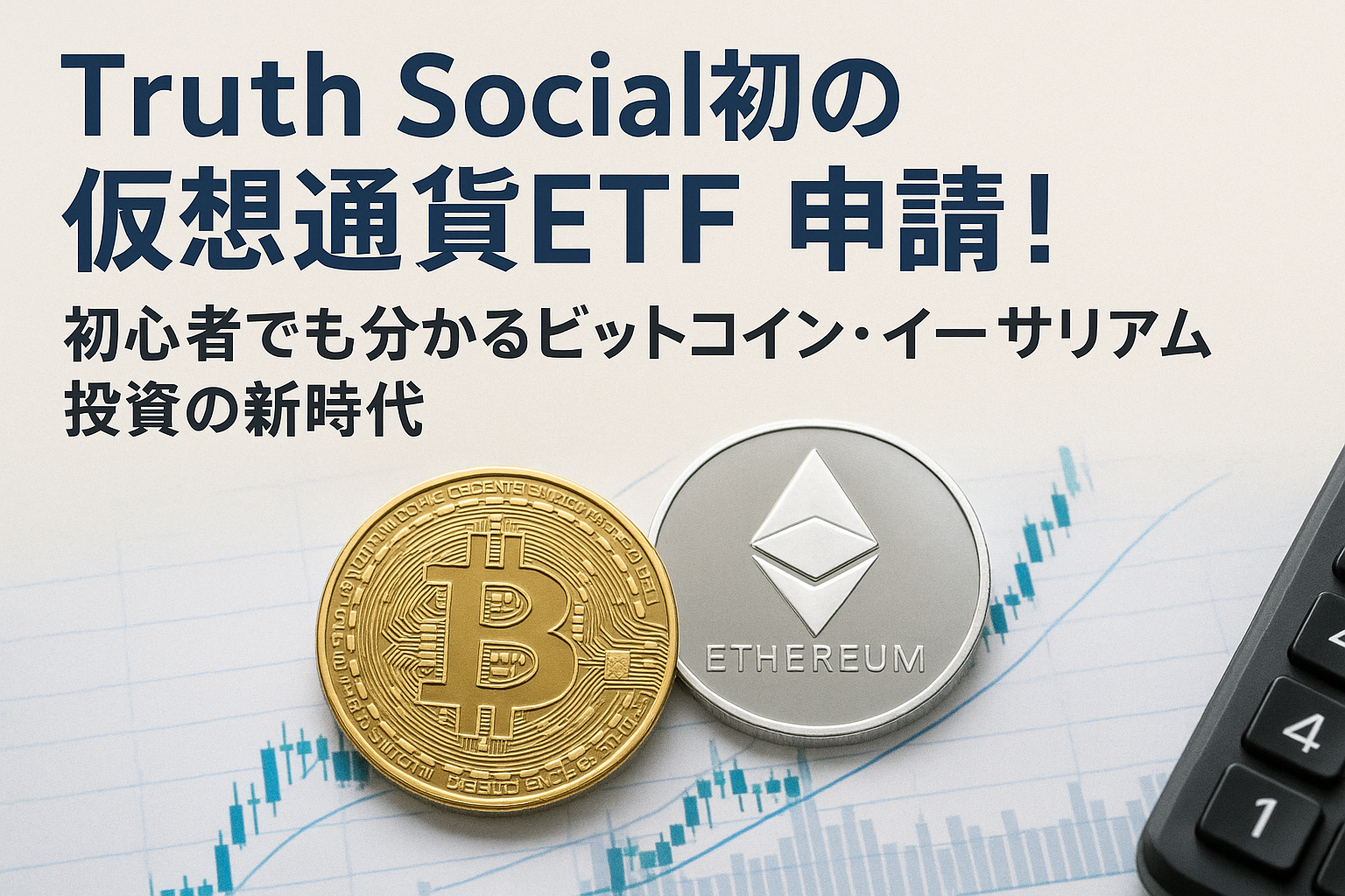 Truth Social初の仮想通貨ETF申請!初心者でも分かるビットコイン・イーサリアム投資の新時代