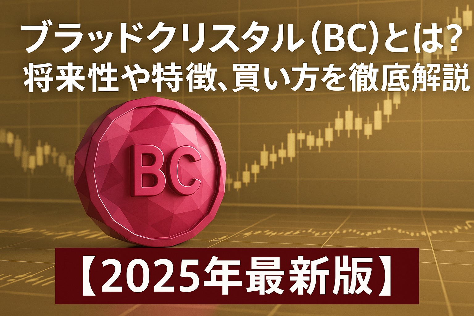 ブラッドクリスタル(BC)とは?将来性や特徴、買い方を徹底解説【2025年最新版】