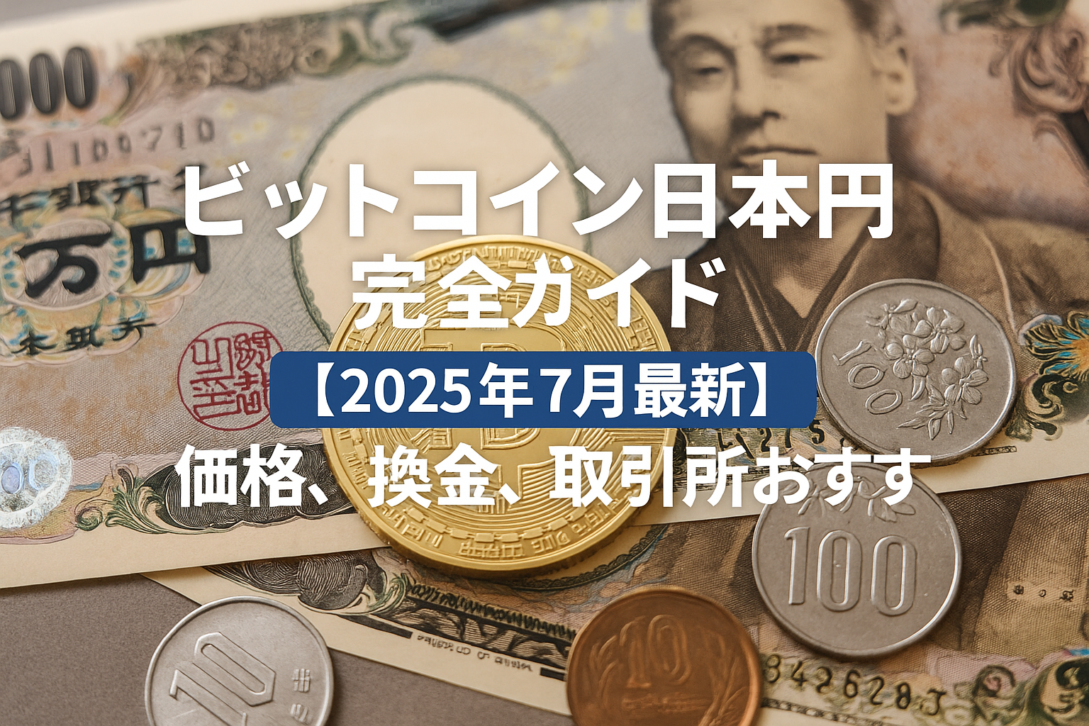 ビットコイン日本円完全ガイド【2025年7月最新】価格、換金、取引所おすすめ - CoinChoice（コインチョイス）