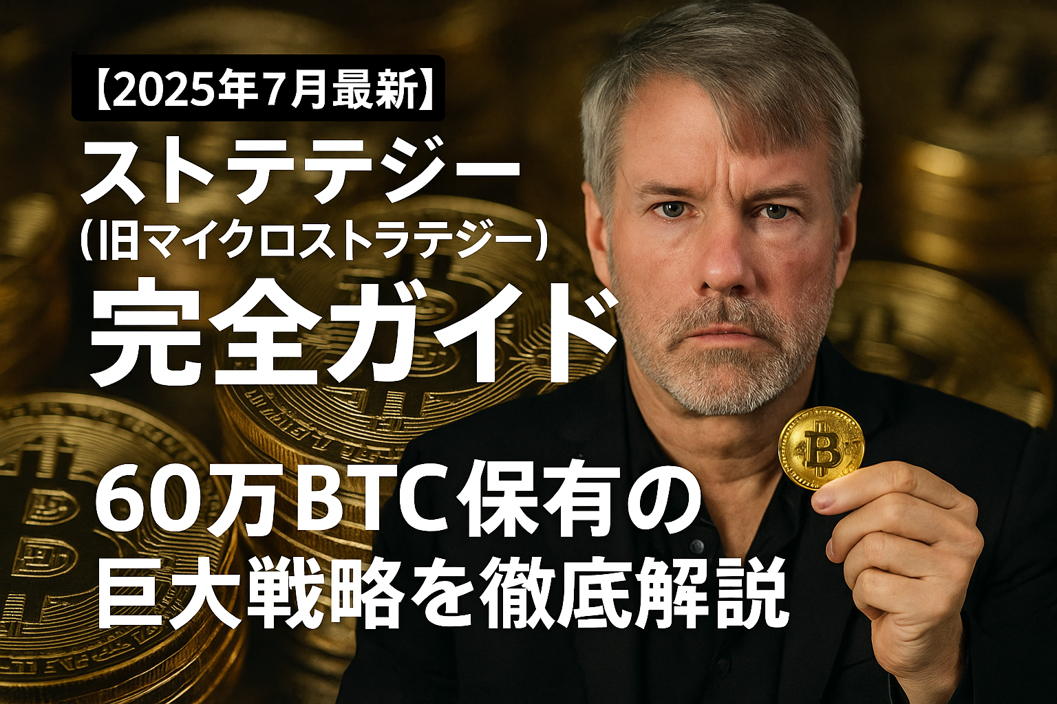 【2025年7月最新】ストラテジー(旧マイクロストラテジー)完全ガイド:60万BTC保有の巨大戦略を徹底解説
