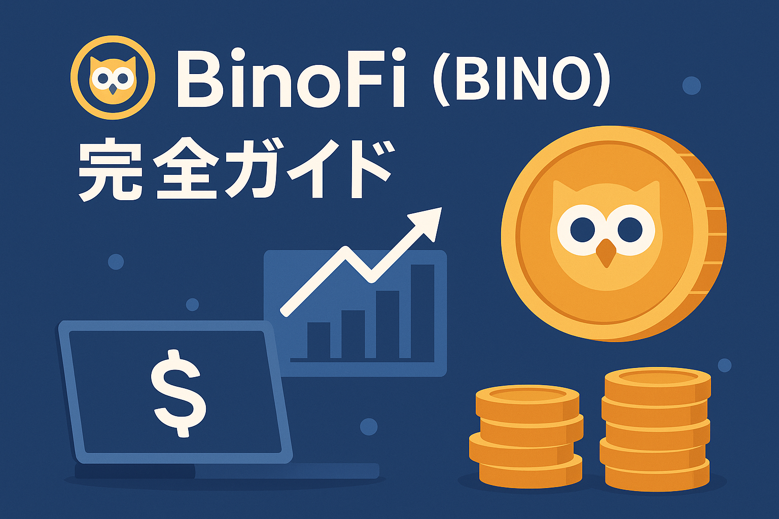 【2025年7月最新】BinoFi(BINO)完全ガイド:注目のハイブリッド取引所トークンの特徴と投資戦略