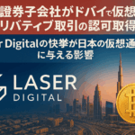 野村證券子会社がドバイで仮想通貨デリバティブ取引の認可取得！Laser Digitalの快挙が日本の仮想通貨業界に与える影響