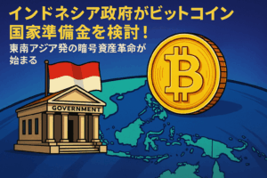 インドネシア政府がビットコイン国家準備金を検討！東南アジア発の暗号資産革命が始まる