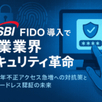 SBI証券FIDO2導入で証券業界セキュリティ革命:2025年不正アクセス急増への対抗策とパスワードレス認証の未来