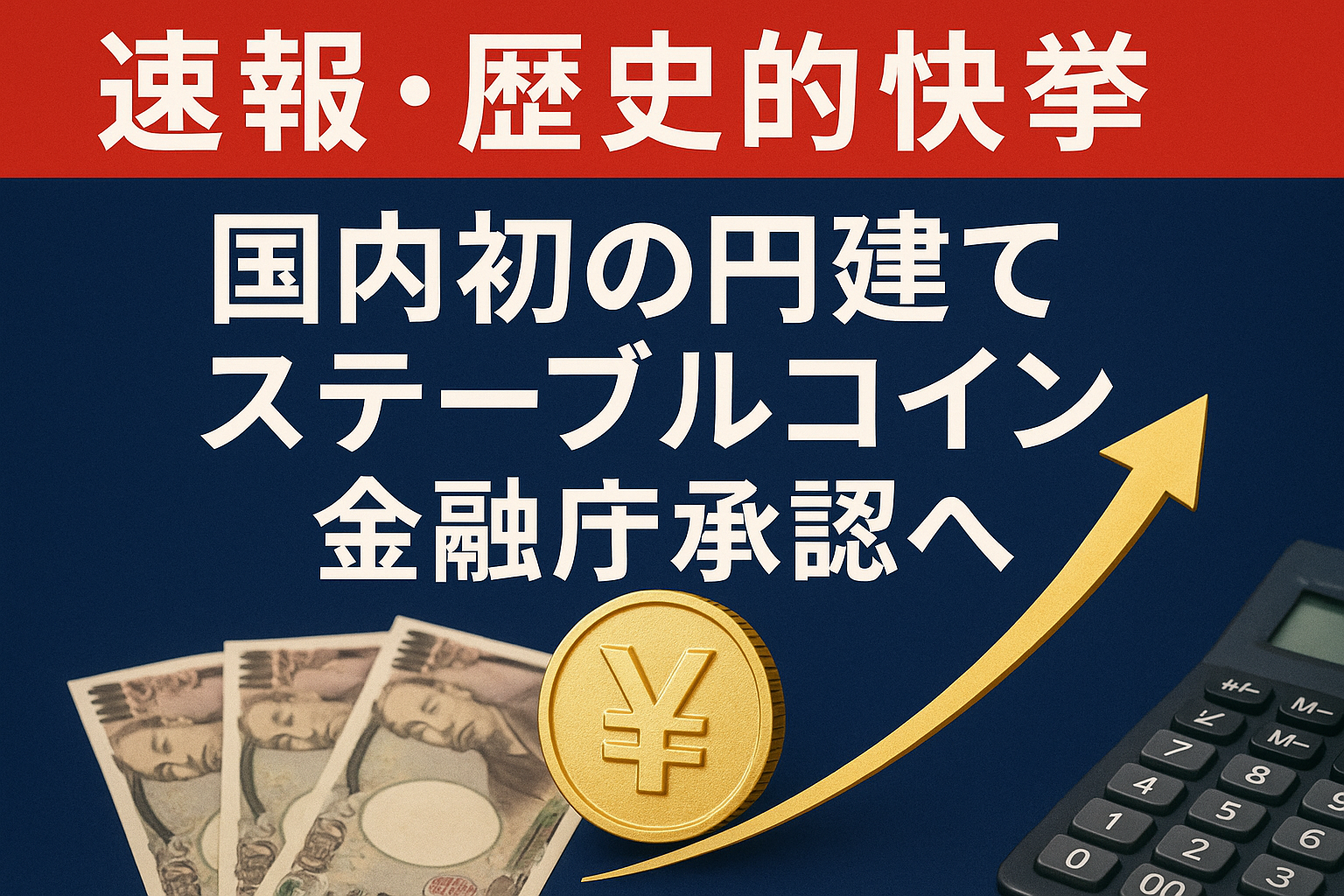 【速報・歴史的快挙】国内初の円建てステーブルコイン、金融庁承認へ！JPYCが2025年秋発行で日本デジタル決済革命の幕開け