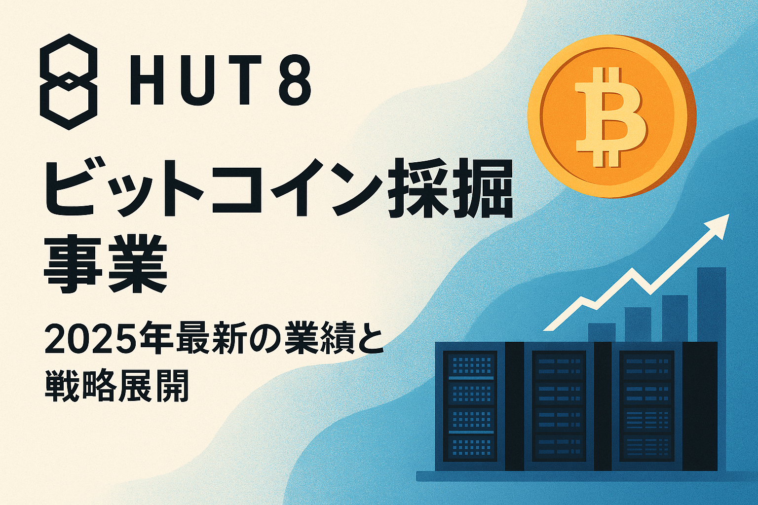Hut 8のビットコイン採掘事業|2025年最新の業績と戦略展開