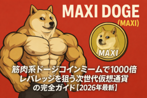 Maxi Doge (MAXI)｜筋肉系ドージコインミームで1000倍レバレッジを狙う次世代仮想通貨の完全ガイド【2026年1月最新版】