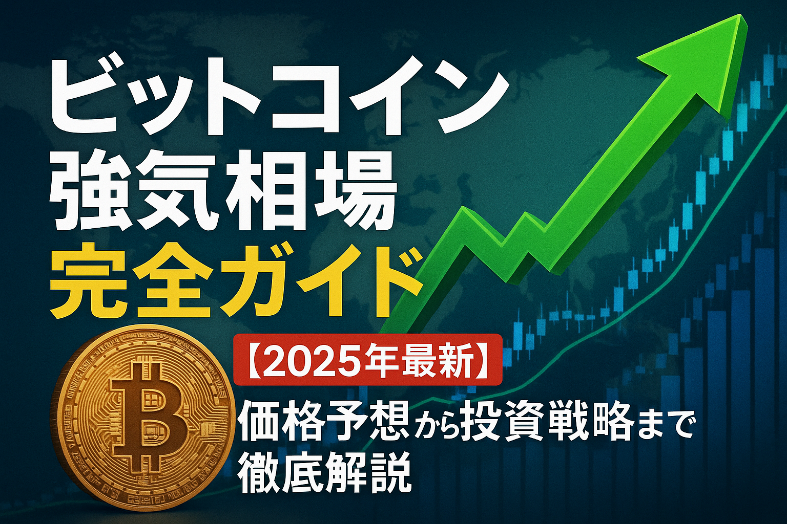 ビットコイン強気相場完全ガイド【2025年最新】価格予想から投資戦略まで徹底解説