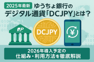 【2025年最新】ゆうちょ銀行のデジタル通貨「DCJPY」とは？2026年導入予定の仕組み・利用方法を徹底解説