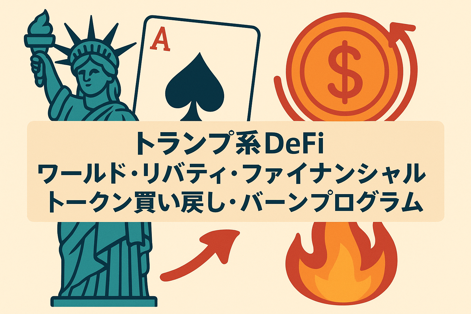 トランプ系DeFi「ワールド・リバティ・ファイナンシャル」、トークン買い戻し・バーンプログラムの全て