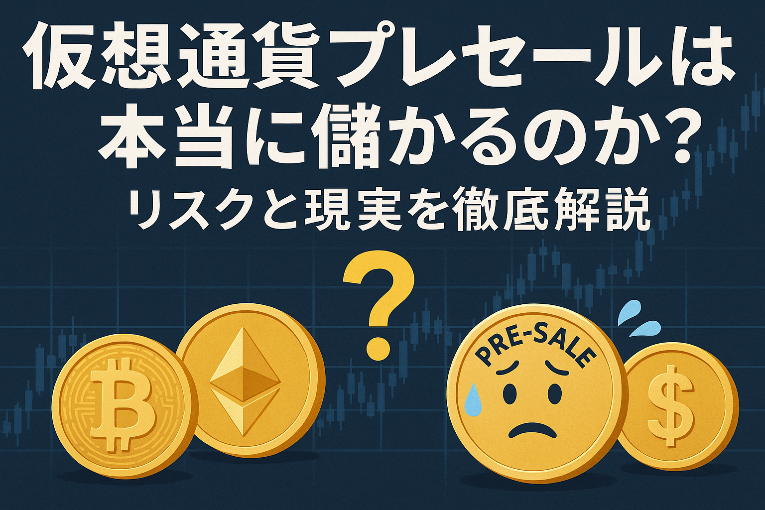 仮想通貨プレセールは本当に儲かるのか？リスクと現実を徹底解説