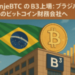 OranjeBTC のB3上場：ブラジル最大のビットコイン財務会社へ