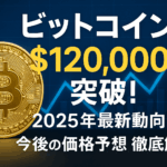 ビットコイン12万ドル突破！2025年最新動向と今後の価格予想を徹底解説