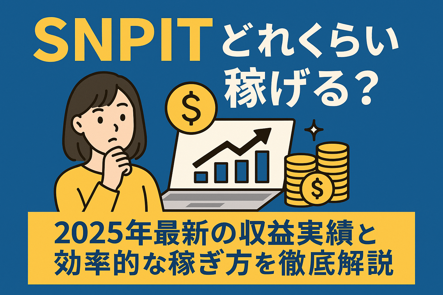 SNPIT（スナップイット）はどれくらい稼げる？2025年最新の収益実績と効率的な稼ぎ方を徹底解説