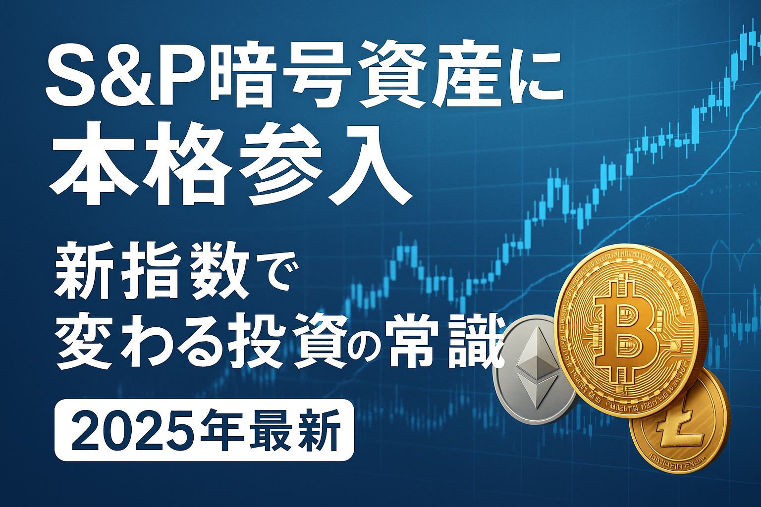 S&P暗号資産に本格参入｜新指数で変わる投資の常識【2025年最新】