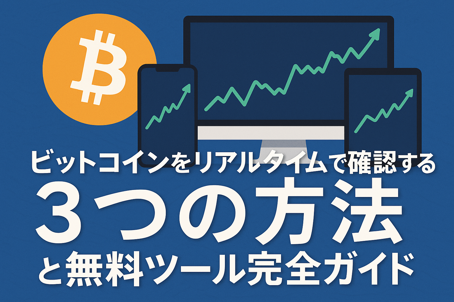 ビットコインをリアルタイムで確認する3つの方法と無料ツール完全ガイド