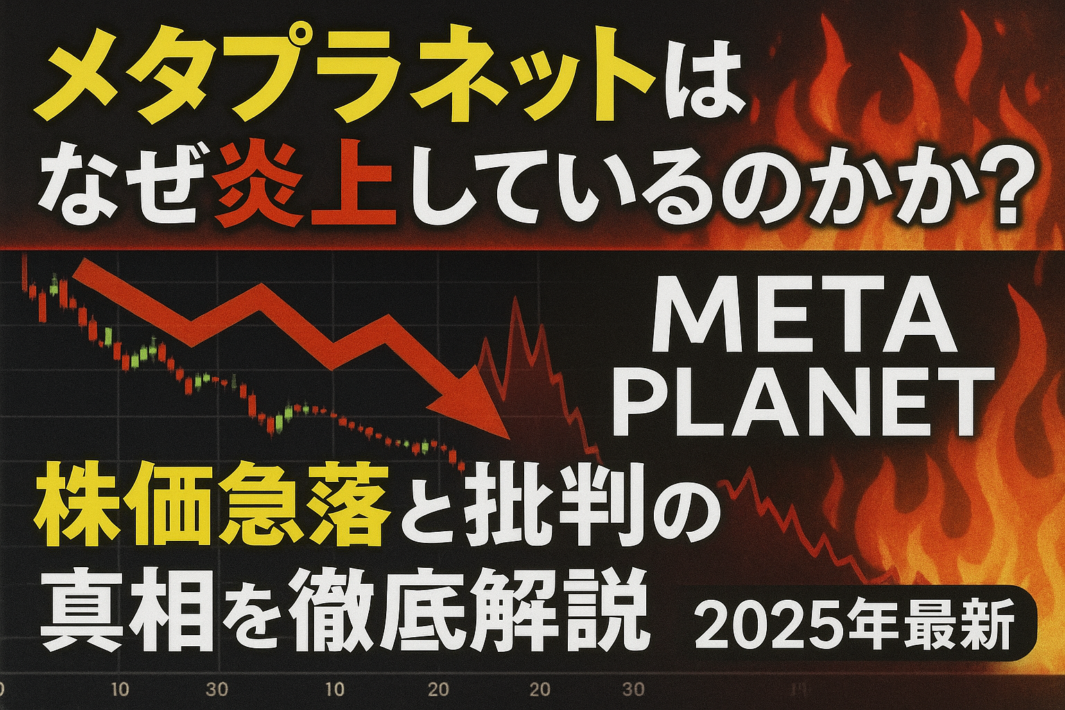 メタプラネットはなぜ炎上しているのか？株価急落と批判の真相を徹底解説【2025年最新】 - CoinChoice（コインチョイス）