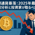 【仮想通貨暴落】2025年最新の原因分析と投資家が取るべき3つの対策