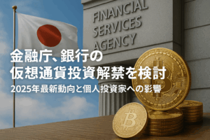 金融庁、銀行の仮想通貨投資解禁を検討：2025年最新動向と個人投資家への影響