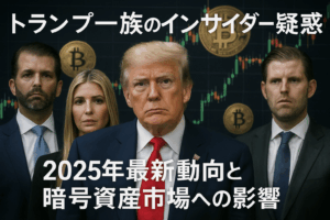 ビットコイン暴落にSNSで「トランプ一族のインサイダー疑惑」が拡散：2025年10月の市場激震