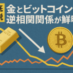 【徹底解説】金とビットコインの逆相関関係が鮮明に(2025年10月)