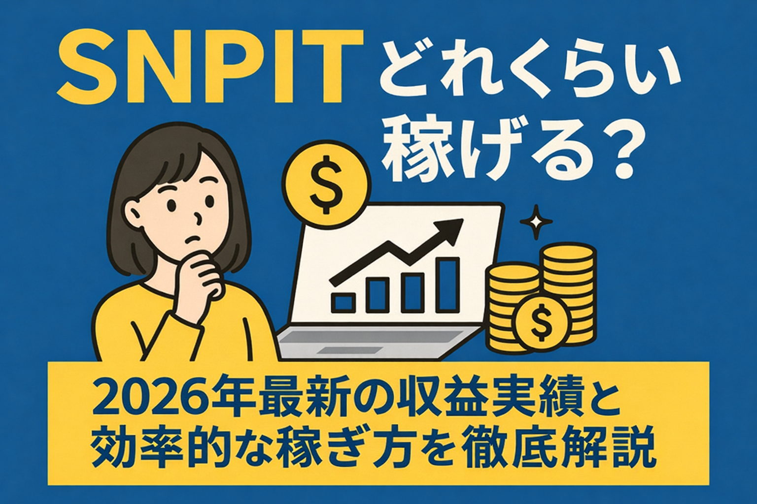 SNPIT(スナップイット)はどれくらい稼げる?2026年最新の収益実績と効率的な稼ぎ方を徹底解説