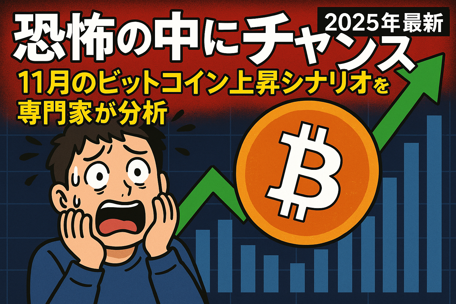 「恐怖の中にチャンス」11月のビットコイン上昇シナリオを専門家が分析【2025年最新・11/10更新】