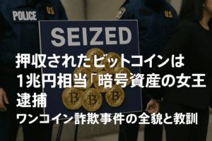 押収されたビットコインは1兆円相当「暗号資産の女王」逮捕｜英国史上最大のマネロン事件全容