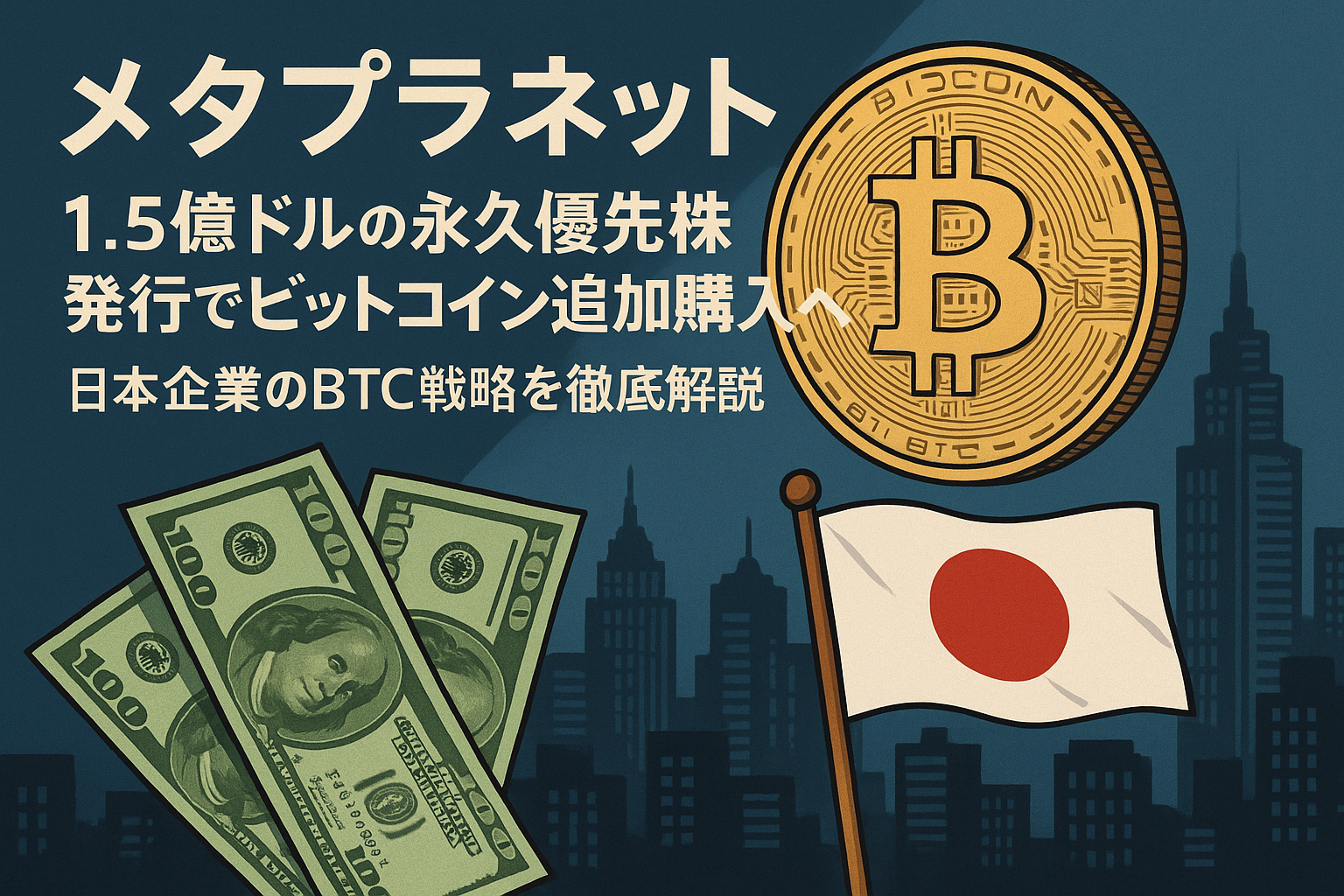 メタプラネット、1.5億ドルの永久優先株発行でビットコイン追加購入へ：日本企業のBTC戦略を徹底解説 - CoinChoice（コインチョイス）