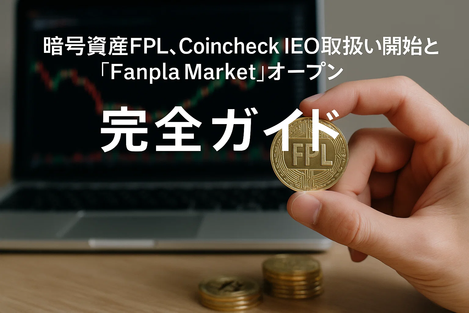 暗号資産FPL、Coincheck IEO取扱い開始と「Fanpla Market」オープン完全ガイド