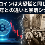 【徹底解説】ビットコインは大恐慌と同じ運命？1929年との違いと暴落シナリオ